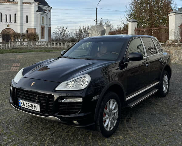 Черный Порше Каен, объемом двигателя 4.81 л и пробегом 180 тыс. км за 9000 $, фото 1 на Automoto.ua