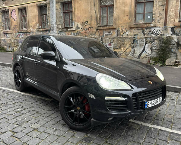 Черный Порше Каен, объемом двигателя 4.8 л и пробегом 140 тыс. км за 8500 $, фото 1 на Automoto.ua