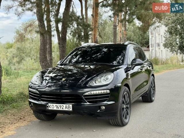 Черный Порше Каен, объемом двигателя 3 л и пробегом 240 тыс. км за 18800 $, фото 1 на Automoto.ua