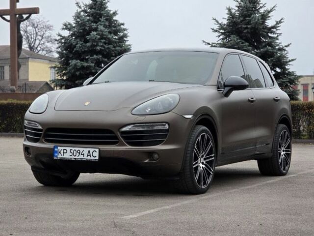 Чорний Порше Cayenne, об'ємом двигуна 4.8 л та пробігом 160 тис. км за 14500 $, фото 1 на Automoto.ua