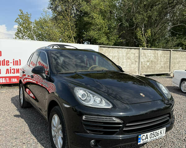 Черный Порше Каен, объемом двигателя 2.97 л и пробегом 248 тыс. км за 21700 $, фото 1 на Automoto.ua