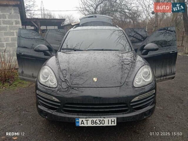 Чорний Порше Cayenne, об'ємом двигуна 3 л та пробігом 165 тис. км за 21500 $, фото 1 на Automoto.ua