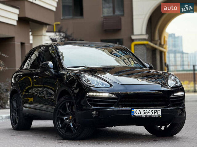 Чорний Порше Cayenne, об'ємом двигуна 4.8 л та пробігом 197 тис. км за 16400 $, фото 1 на Automoto.ua