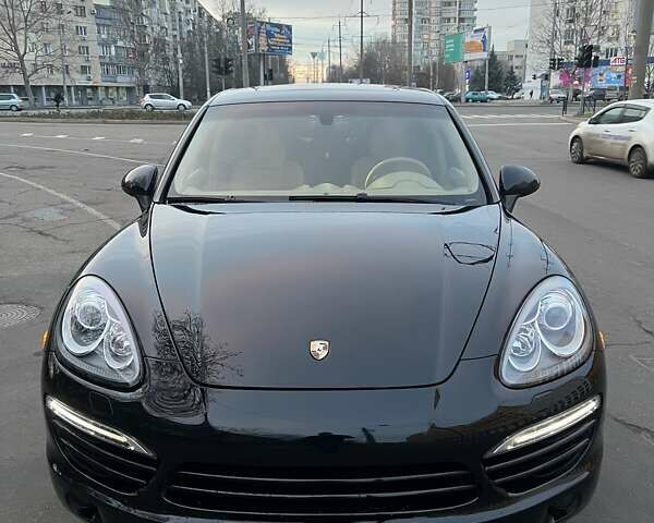 Черный Порше Каен, объемом двигателя 3 л и пробегом 206 тыс. км за 27500 $, фото 1 на Automoto.ua