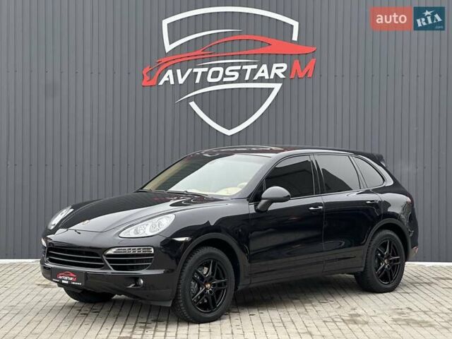 Черный Порше Каен, объемом двигателя 3 л и пробегом 190 тыс. км за 25900 $, фото 1 на Automoto.ua