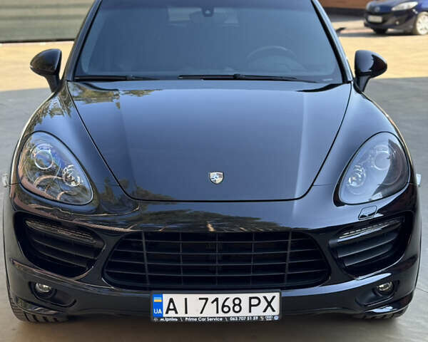 Черный Порше Каен, объемом двигателя 4.8 л и пробегом 270 тыс. км за 17500 $, фото 1 на Automoto.ua