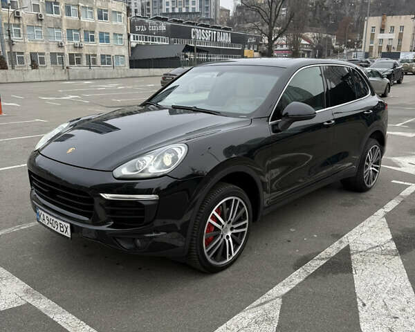 Черный Порше Каен, объемом двигателя 3.6 л и пробегом 222 тыс. км за 18000 $, фото 1 на Automoto.ua
