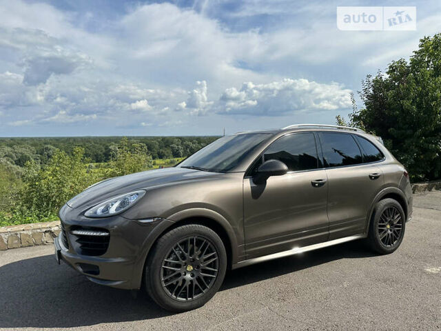 Коричневый Порше Каен, объемом двигателя 4.8 л и пробегом 169 тыс. км за 17900 $, фото 1 на Automoto.ua