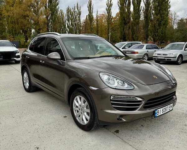Порше Каен 2012 в Полтаве на Automoto.ua Коричневый Порше Каен, объемом двигателя 3.6 л и пробегом 202 тыс. км за 22500 $, фото 1 на Automoto.ua