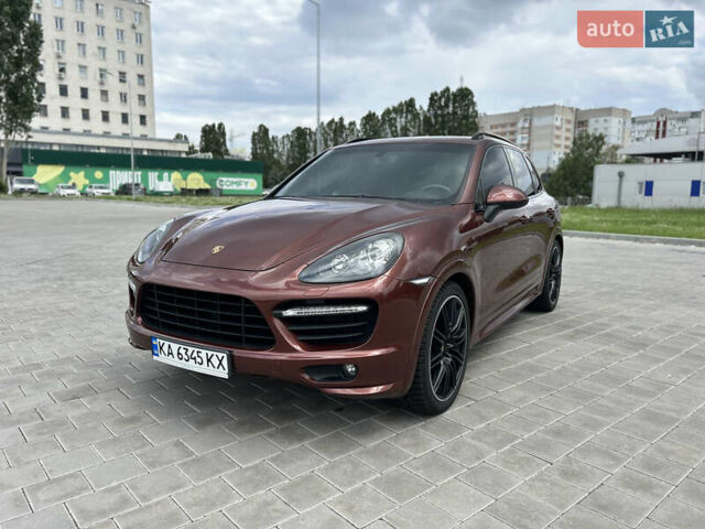 Коричневый Порше Каен, объемом двигателя 4.8 л и пробегом 115 тыс. км за 25999 $, фото 1 на Automoto.ua