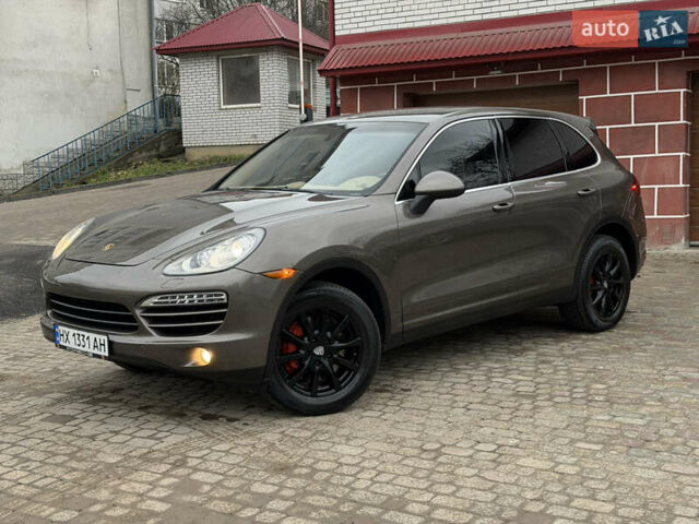 Коричневый Порше Каен, объемом двигателя 3 л и пробегом 178 тыс. км за 21000 $, фото 1 на Automoto.ua