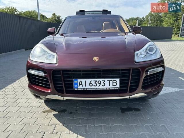 Красный Порше Каен, объемом двигателя 4.81 л и пробегом 117 тыс. км за 13500 $, фото 1 на Automoto.ua