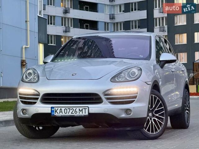 Серый Порше Каен, объемом двигателя 3 л и пробегом 193 тыс. км за 16700 $, фото 1 на Automoto.ua