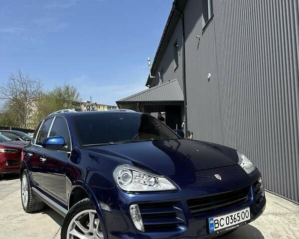 Синий Порше Каен, объемом двигателя 4.8 л и пробегом 205 тыс. км за 8500 $, фото 1 на Automoto.ua