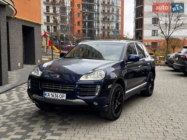 Синий Порше Каен, объемом двигателя 4.81 л и пробегом 274 тыс. км за 7500 $, фото 1 на Automoto.ua