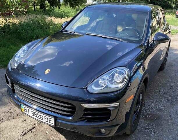 Синий Порше Каен, объемом двигателя 2.97 л и пробегом 175 тыс. км за 32000 $, фото 1 на Automoto.ua