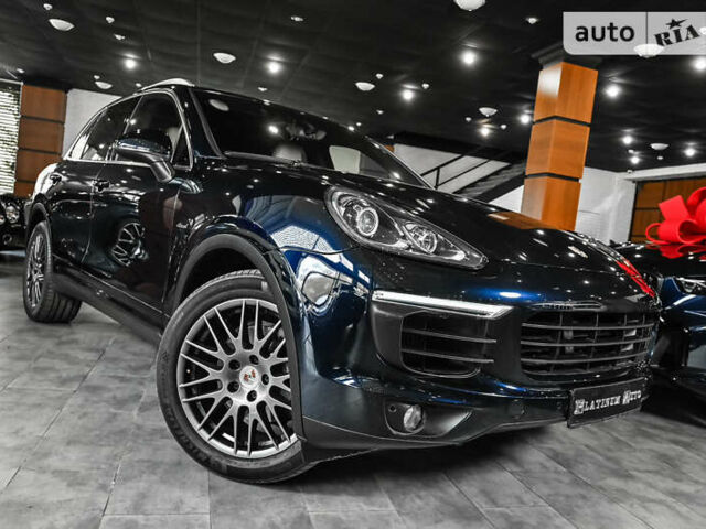 Синий Порше Каен, объемом двигателя 2.97 л и пробегом 142 тыс. км за 34500 $, фото 1 на Automoto.ua