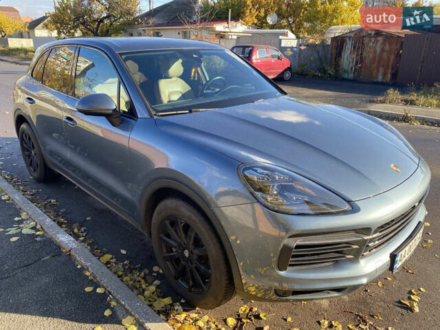 Синий Порше Каен, объемом двигателя 2.89 л и пробегом 96 тыс. км за 61500 $, фото 1 на Automoto.ua