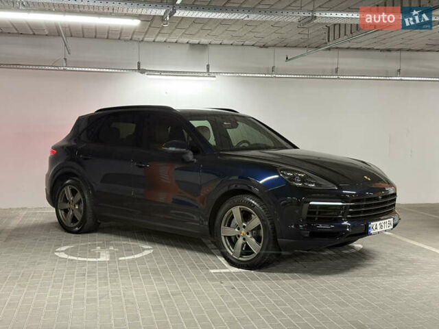 Синий Порше Каен, объемом двигателя 2.9 л и пробегом 73 тыс. км за 62000 $, фото 1 на Automoto.ua