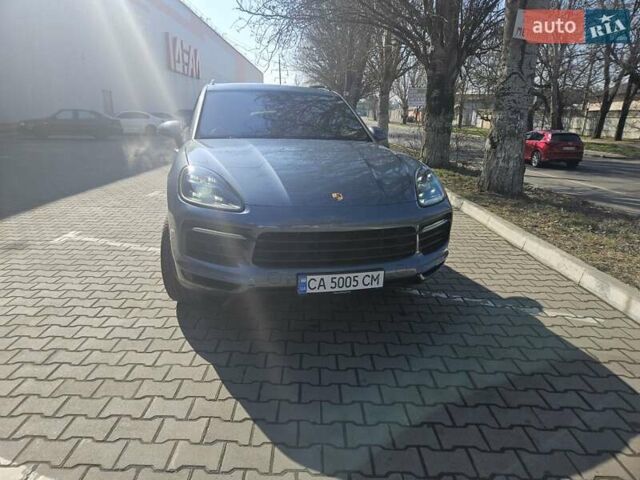 Синий Порше Каен, объемом двигателя 3 л и пробегом 80 тыс. км за 74999 $, фото 1 на Automoto.ua