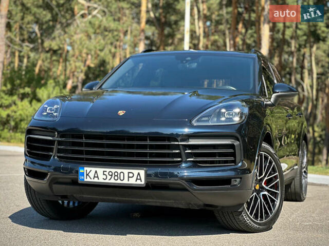 Синий Порше Каен, объемом двигателя 3 л и пробегом 98 тыс. км за 52000 $, фото 1 на Automoto.ua