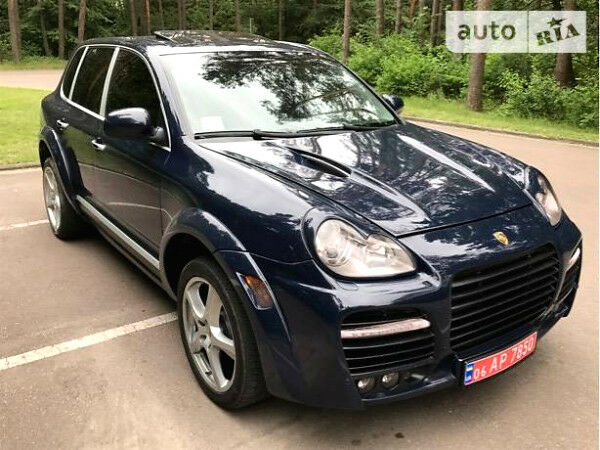 Синій Порше Cayenne, об'ємом двигуна 4.5 л та пробігом 199 тис. км за 13700 $, фото 1 на Automoto.ua