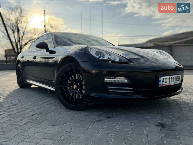 Черный Порше Панамера, объемом двигателя 4.81 л и пробегом 162 тыс. км за 19800 $, фото 1 на Automoto.ua