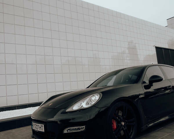 Черный Порше Панамера, объемом двигателя 4.8 л и пробегом 149 тыс. км за 27570 $, фото 1 на Automoto.ua