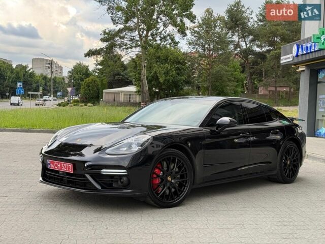 Черный Порше Панамера, объемом двигателя 4 л и пробегом 125 тыс. км за 75000 $, фото 1 на Automoto.ua