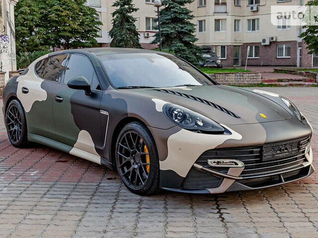 Чорний Порше Panamera, об'ємом двигуна 4.8 л та пробігом 110 тис. км за 34999 $, фото 1 на Automoto.ua