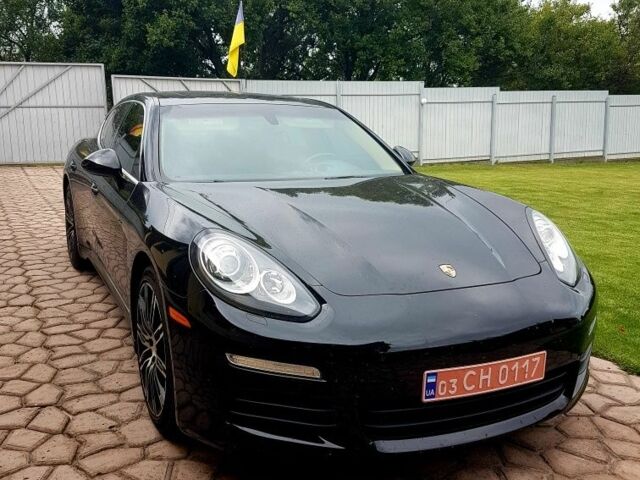 Черный Порше Панамера, объемом двигателя 3 л и пробегом 187 тыс. км за 26018 $, фото 1 на Automoto.ua
