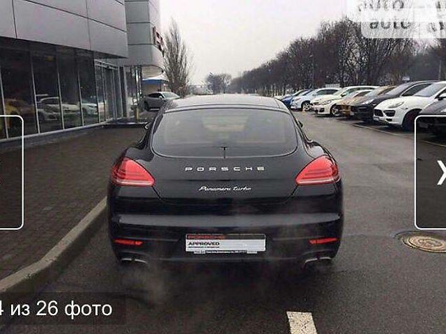 Чорний Порше Panamera, об'ємом двигуна 4.8 л та пробігом 32 тис. км за 82500 $, фото 1 на Automoto.ua