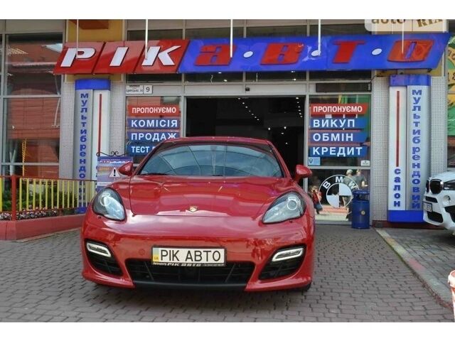 Червоний Порше Panamera, об'ємом двигуна 4.8 л та пробігом 135 тис. км за 34400 $, фото 1 на Automoto.ua