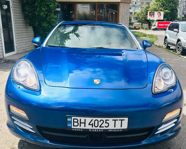 Синий Порше Панамера, объемом двигателя 4.8 л и пробегом 86 тыс. км за 22500 $, фото 1 на Automoto.ua