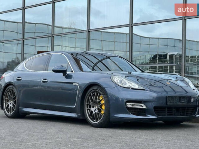 Синий Порше Панамера, объемом двигателя 4.81 л и пробегом 140 тыс. км за 42399 $, фото 1 на Automoto.ua
