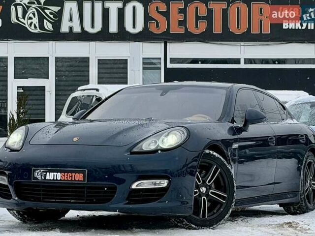 Синий Порше Панамера, объемом двигателя 4.81 л и пробегом 200 тыс. км за 23000 $, фото 1 на Automoto.ua