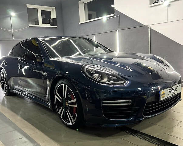 Синий Порше Панамера, объемом двигателя 4.81 л и пробегом 179 тыс. км за 34000 $, фото 1 на Automoto.ua