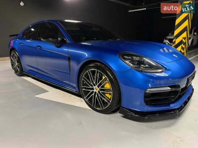 Синий Порше Панамера, объемом двигателя 4 л и пробегом 51 тыс. км за 60000 $, фото 1 на Automoto.ua