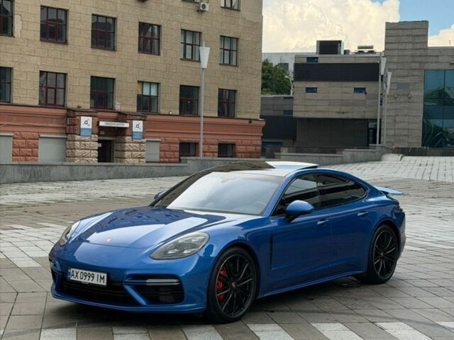 Синій Порше Panamera, об'ємом двигуна 4 л та пробігом 99 тис. км за 72000 $, фото 1 на Automoto.ua