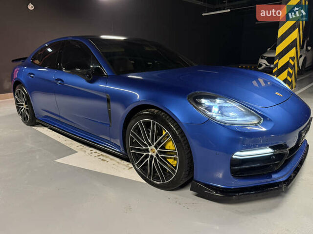Синий Порше Панамера, объемом двигателя 4 л и пробегом 51 тыс. км за 60000 $, фото 1 на Automoto.ua