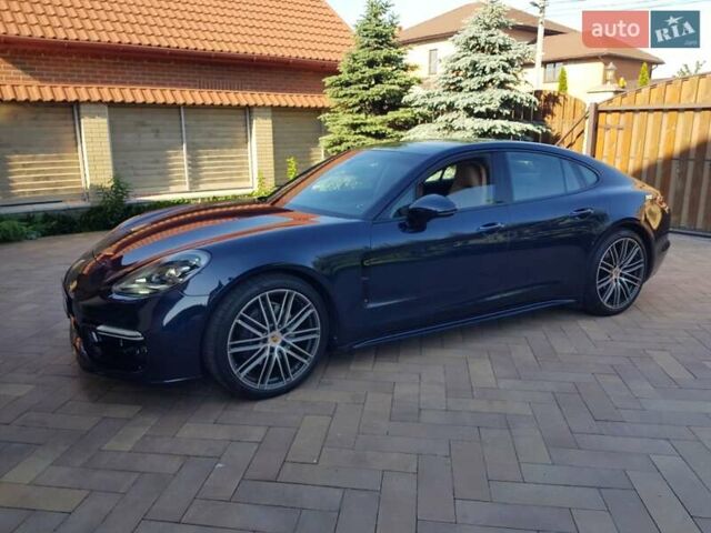 Синій Порше Panamera, об'ємом двигуна 3 л та пробігом 90 тис. км за 51000 $, фото 1 на Automoto.ua