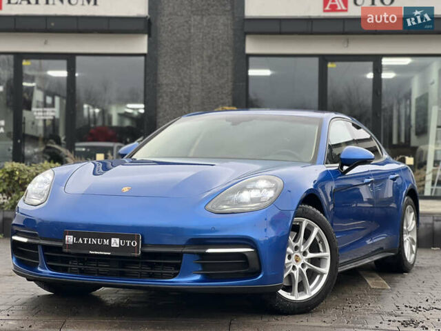 Синій Порше Panamera, об'ємом двигуна 3 л та пробігом 95 тис. км за 49900 $, фото 1 на Automoto.ua