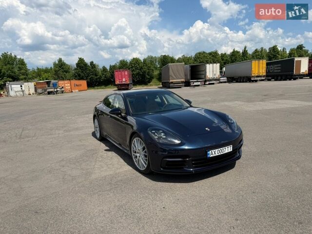 Синій Порше Panamera, об'ємом двигуна 3 л та пробігом 82 тис. км за 42000 $, фото 1 на Automoto.ua