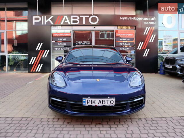 Синий Порше Панамера, объемом двигателя 2.9 л и пробегом 83 тыс. км за 79900 $, фото 1 на Automoto.ua