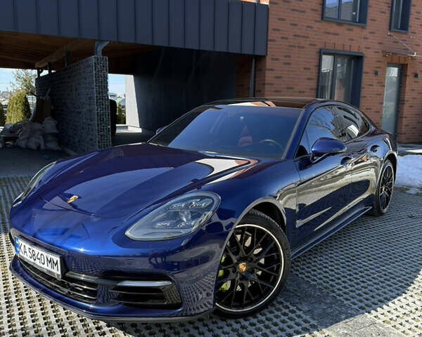 Синий Порше Панамера, объемом двигателя 2.89 л и пробегом 85 тыс. км за 77000 $, фото 1 на Automoto.ua