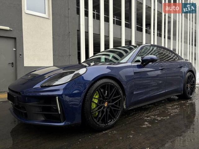Синий Порше Панамера, объемом двигателя 2.89 л и пробегом 15 тыс. км за 169555 $, фото 1 на Automoto.ua