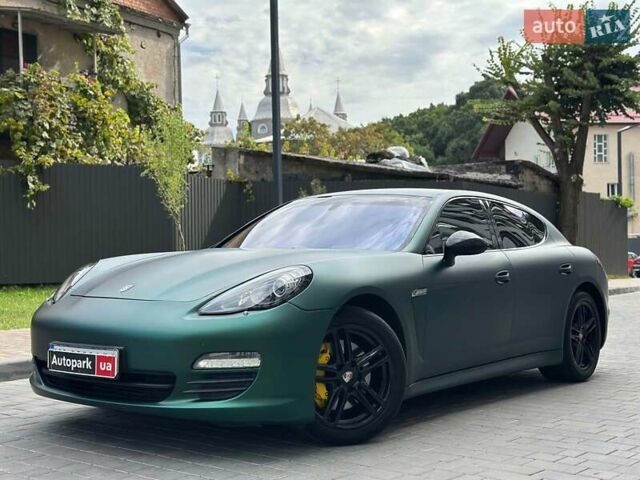 Зелений Порше Panamera, об'ємом двигуна 4.8 л та пробігом 180 тис. км за 16490 $, фото 1 на Automoto.ua