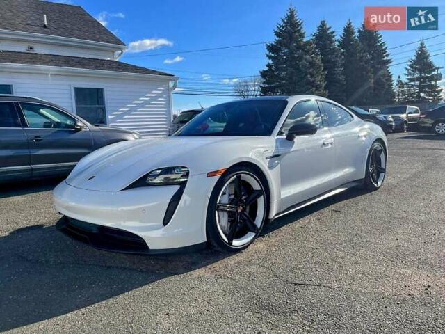Білий Порше Тайкан, об'ємом двигуна 0 л та пробігом 43 тис. км за 20000 $, фото 1 на Automoto.ua