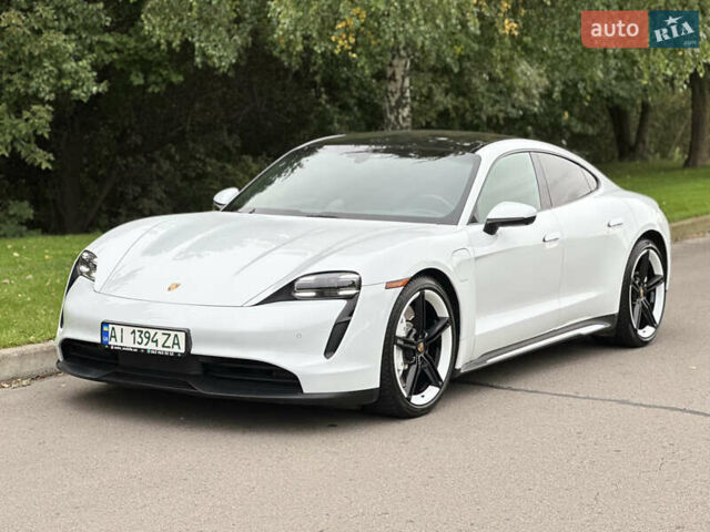 Білий Порше Тайкан, об'ємом двигуна 0 л та пробігом 68 тис. км за 45900 $, фото 1 на Automoto.ua
