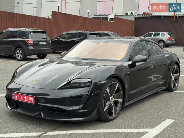 Черный Порше Тайкан, объемом двигателя 0 л и пробегом 28 тыс. км за 85000 $, фото 1 на Automoto.ua